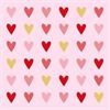 ppd Heart Infusion rose Napkin 33x33