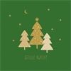ppd Stille Nacht grün Napkin 33x33