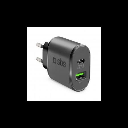 sbs USB/USB Type-C Dual Ladegerät (25W)