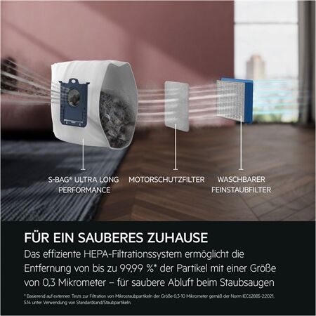 AEG AB81A2DG Bodenstaubsauger mit Beutel