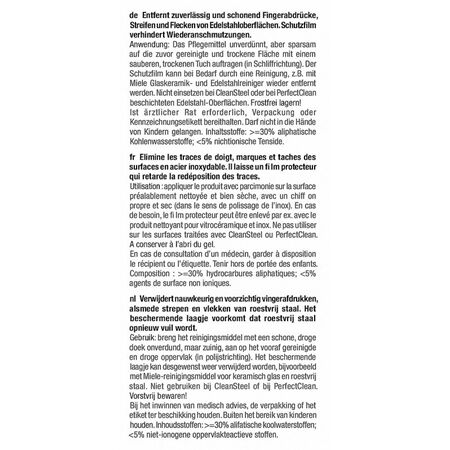 Miele Edelstahl-Pflegemittel Steelcare