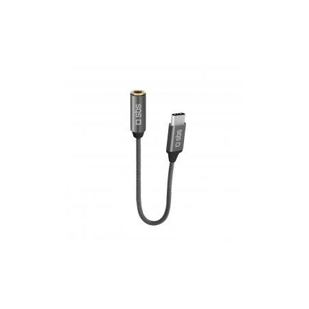 sbs USB Type-C > 3,5mm Klinke (15cm)