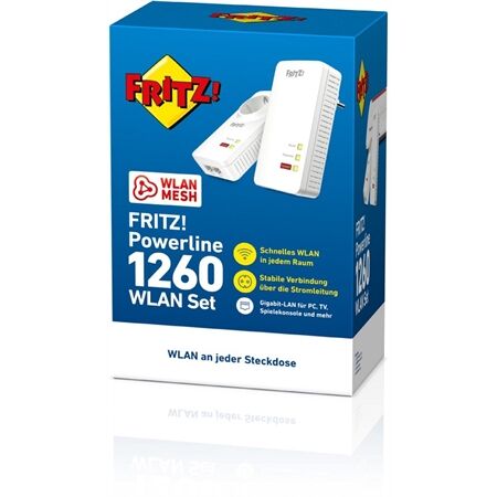 FRITZ! Powerline 1260 E WLAN Set
