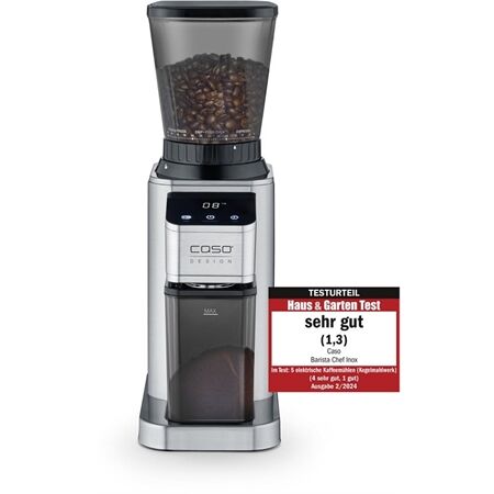 Caso 1834 BaristaChef Inox Mühle