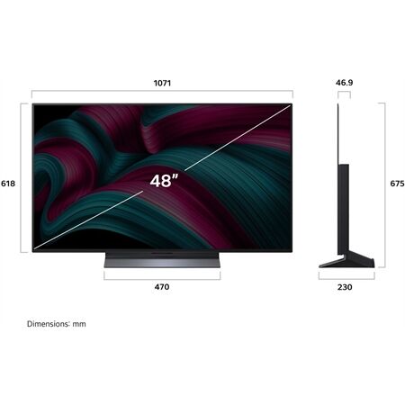 LG OLED 48 C58 LA Jetzt mit 50,- Cashback