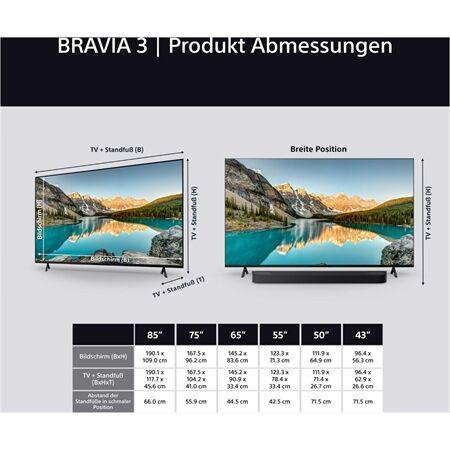Sony K-43 S39 BP BRAVIA 3