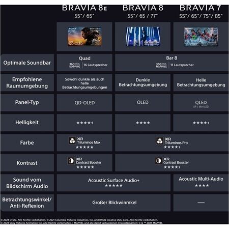 Sony K-65 XR 8M25B BRAVIA 8M