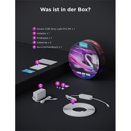 Govee COB Strip Light Pro 3m