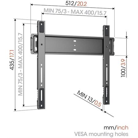 Vogels TVM 5505 TV-Wandhalterung (32-77")
