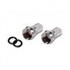 Vivanco (SBS) F-Stecker 7mm 2 Stecker