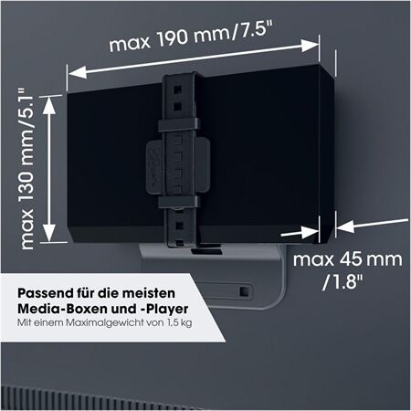 Vogels TVA 6400 Medienbox-Halterung
