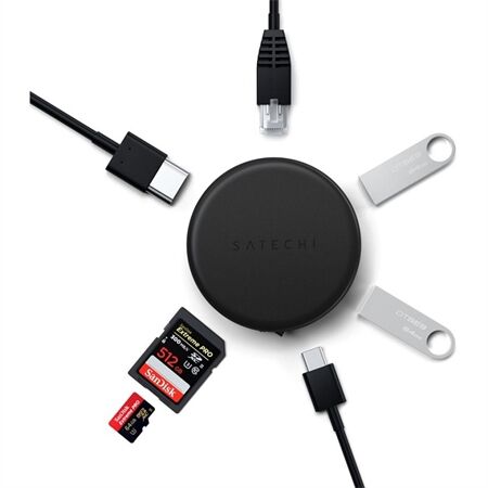 Satechi OntheGo 7-in-1 Multiport Adapter