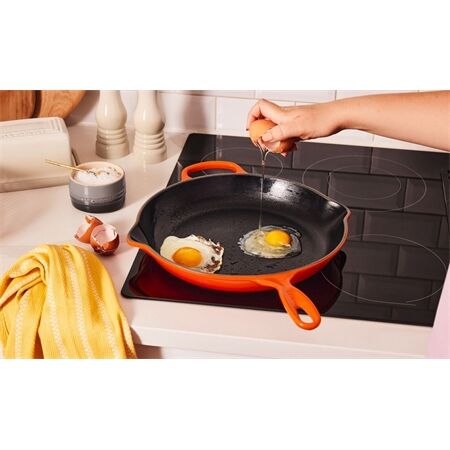 Le Creuset Brat- u. Servierpfanne Signature 23cm Bl Ri