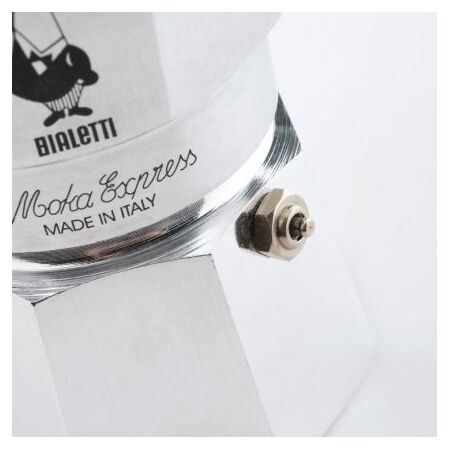 Bialetti 9075 Espressokocher Moka Express Induktion 3Tassen