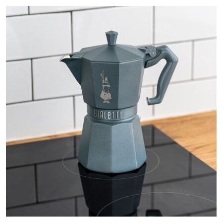 Bialetti 9076 Espressokocher Moka Express Induktion 6Tassen