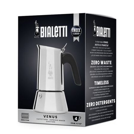 Bialetti 7254 Espressokocher Venus 4 Tassen