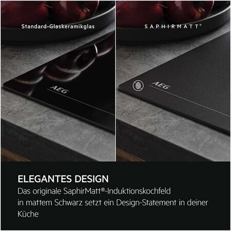 AEG TK85IM0BSZ Saphirmatt Induktionskochfeld 80 cm