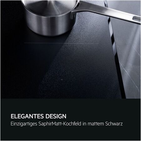 AEG TK85IM0BSZ Saphirmatt Induktionskochfeld 80 cm