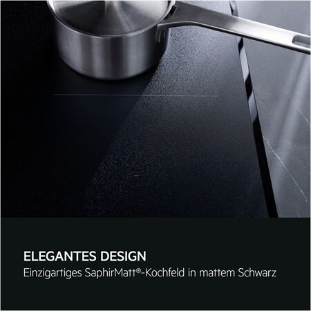 AEG TK85IM0BSZ Saphirmatt Induktionskochfeld 80 cm