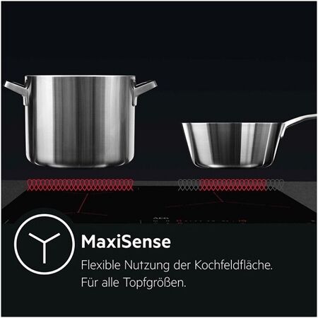 AEG TH84CB0BSZ Kochfeld m. integr. Dunstabzug