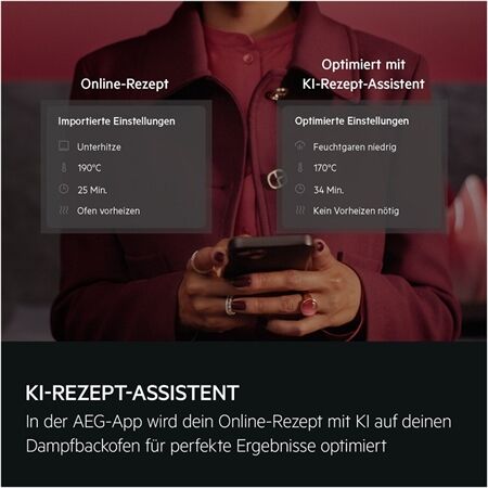 AEG TP9SB83FAT Dampfbackofen