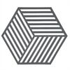 Zone Denmark 330137 Untersetzer Hexagon Cool grey