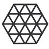 Zone Denmark 330225 Untersetzer Triangles Black