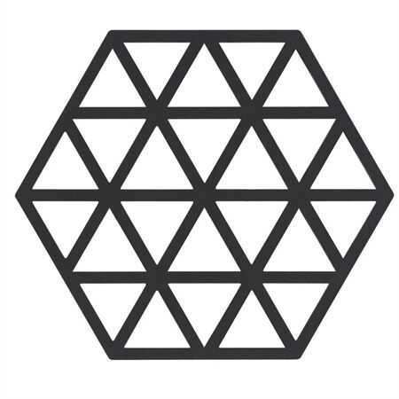 Zone Denmark 330225 Untersetzer Triangles Black