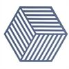 Zone Denmark 330340 Untersetzer Hexagon Denim