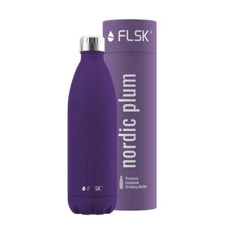 FLSK Drinking Bottle 1000ml Nordic Plum