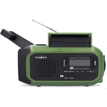 Nedis RDDBCR2000GN Notfallradio