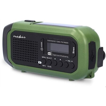 Nedis RDDBCR2000GN Notfallradio