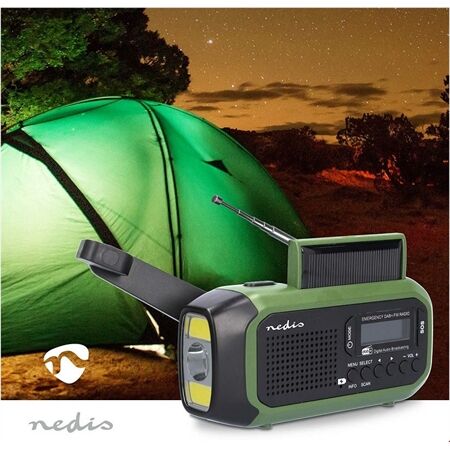 Nedis RDDBCR2000GN Notfallradio