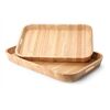 Continenta 03281000 Tablett, Gummibaum 53x35x5 cm