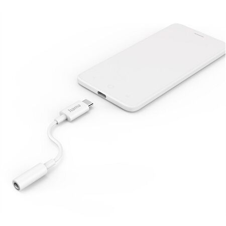 Hama USB-C-Adapter-3,5mm-Audiobuchse,ws