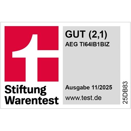 AEG TI64IB1BIZ Saphirmatt Induktionskochfeld 60 cm