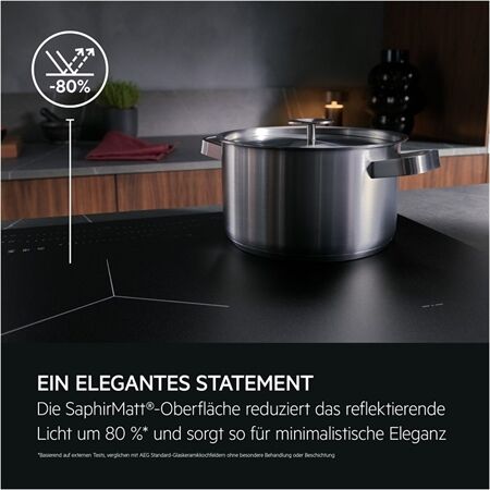 AEG TI64IB1BIZ Saphirmatt Induktionskochfeld 60 cm