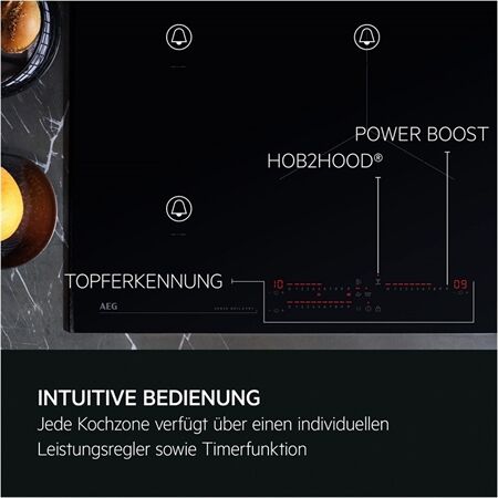 AEG TI64IB1BIZ Saphirmatt Induktionskochfeld 60 cm