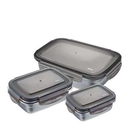 Gefu 89522 Frischhaltedosen-Set PREPPO, 3-teilig
