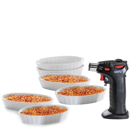 Gefu Crème Brûlée Set CARMELLO, 5 + 2-tlg.