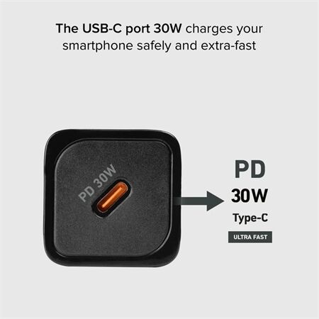 sbs USB Type-C Ladegerät GaN (30W)