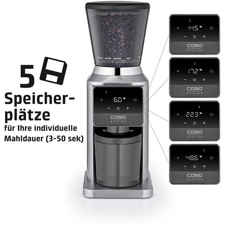 Caso 1837 Barista Chef Inox Pro