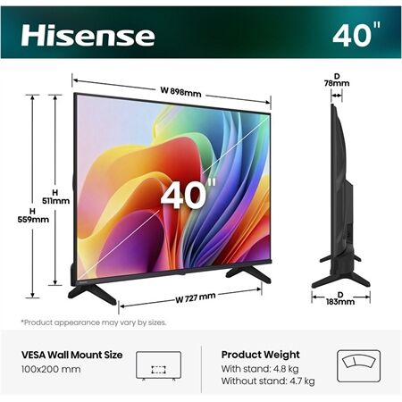 Hisense 40 A 49 S