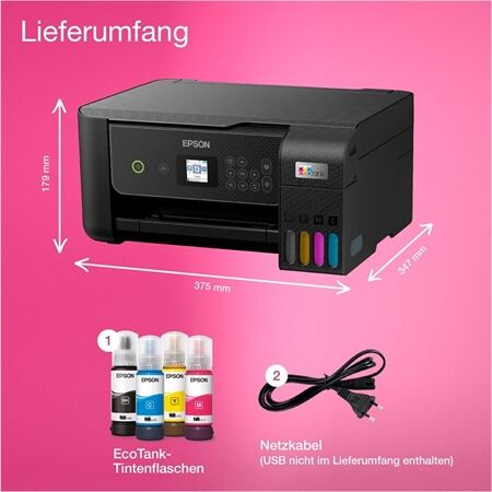 Epson EcoTank ET-2871 abzgl. 40 € Cashback (von Epson)