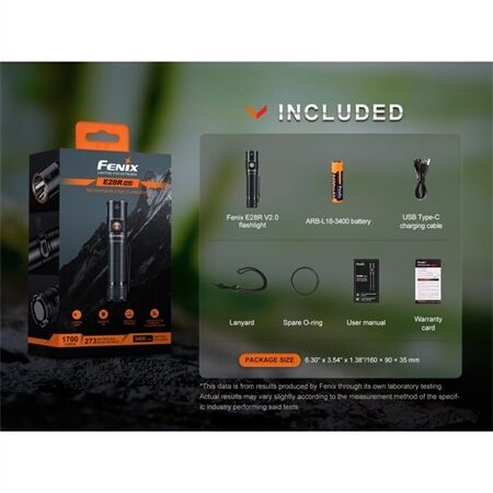 Fenix E28R V2.0 LED Taschenlampe
