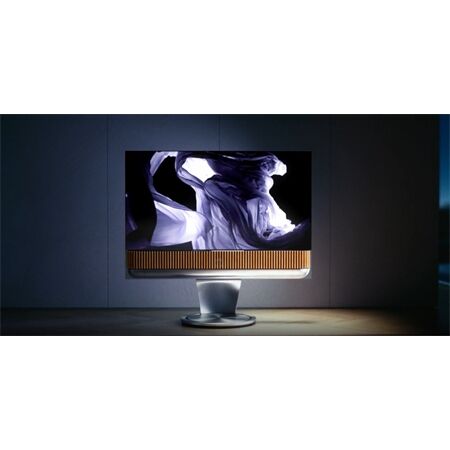 Bang & Olufsen Beovision Theatre 77 Alu / Oak / Motordrehfuss