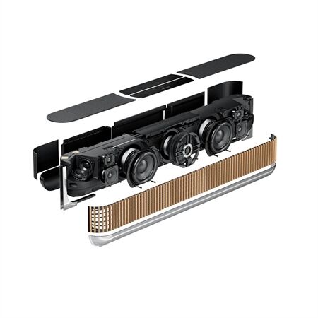 Bang & Olufsen Beovision Theatre 77 Alu / Oak / Motordrehfuss