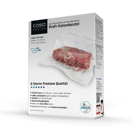 Caso Folienbeutel 20x30 - 50Stk.