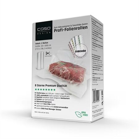 Caso Folienrolle 20x600 - 2Stk.