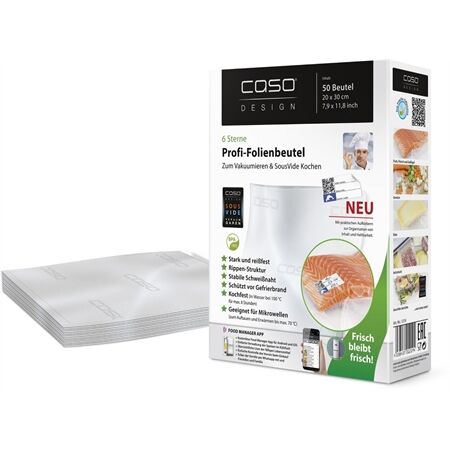 Caso Folienbeutel 20x30 - 50Stk.